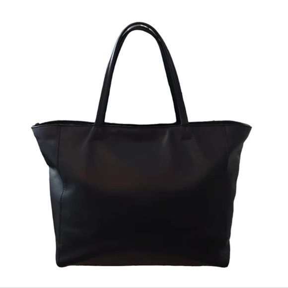 Barneys New York Bags Barneys New York Leather Black Tote Poshmark
